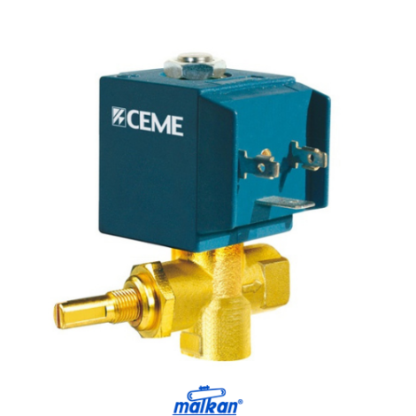 EV0018 1/4’’ 220V KISICILI SELENOİD VALF CEME (KÜÇÜK BOBİNLİ)